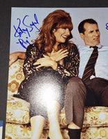 Ed O'Neill and Katey Sagal autographed 8x10 Beckett COA