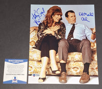 Ed O'Neill and Katey Sagal autographed 8x10 Beckett COA