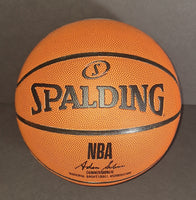 Dominique Wilkins autographed basketball with hand print Steiner COA