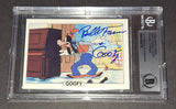 Bill Farmer autographed card Beckett COA