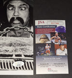 Cheech and Chong autographed 11x14 JSA COA