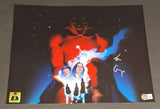 Tim Curry autographed 11x14 Beckett Witness COA