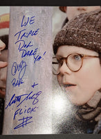 Peter Billingsley and Scott Schwartz autographed 11x14 JSA COA