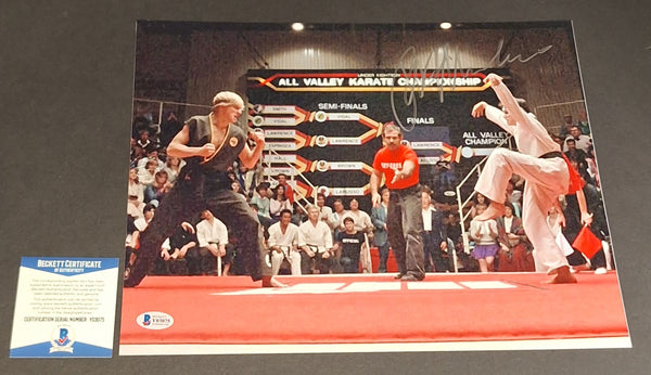 Ralph Macchio autographed 11x14 Beckett COA