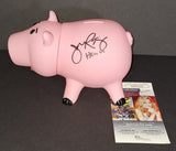John Ratzenberger autographed Piggy Bank JSA COA