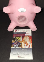 John Ratzenberger autographed Piggy Bank JSA COA