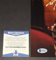 Cassandra Peterson Elvira autographed 11x14 Beckett Witness COA