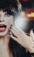 Cassandra Peterson Elvira autographed 11x14 Beckett Witness COA