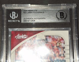 Larry Fitzgerald autographed card Beckett COA