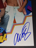 Mark-Paul Gosselaar and Mario Lopez autographed 11x14 JSA Witness COA