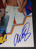 Mark-Paul Gosselaar and Mario Lopez autographed 11x14 JSA Witness COA