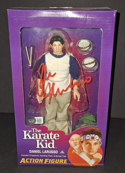 Ralph Macchio autographed Neca action figure Beckett COA