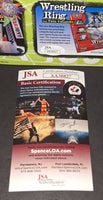 Ken Shamrock autographed action figure JSA COA