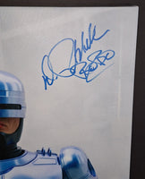 Peter Weller autographed 16x20 canvas JSA COA