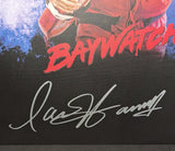 David Hasselhoff autographed 16x20 canvas Beckett COA