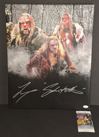 Tyler Mane autographed 16x20 canvas JSA COA