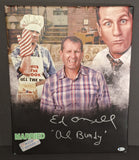 Ed O'Neill autographed 16x20 canvas Beckett COA
