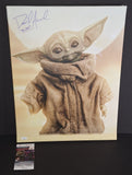 David Acord autographed 16x20 canvas JSA COA