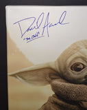 David Acord autographed 16x20 canvas JSA COA