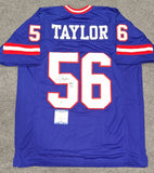 Lawrence Taylor autographed jersey Beckett Witness COA