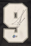 Tony Parker autographed jersey Beckett Witness COA