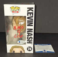 Kevin Nash autographed Funko Beckett COA