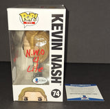 Kevin Nash autographed Funko Beckett COA