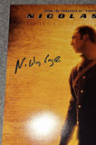 Nicolas Cage autographed 16x24 Celebrity Authentics COA
