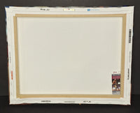 William Zabka and Martin Kove autographed 16x20 Canvas JSA COA