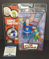 Nancy Cartwright autographed action figure Beckett COA