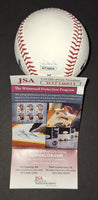 Tom Guiry and Chauncey Leopardi autographed baseball JSA COA