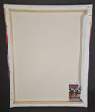 Aladdin autographed cast (X5) 16x20 canvas JSA COA