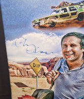 Chevy Chase autographed 16x20 canvas JSA COA