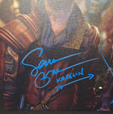 Michael Rooker and Sean Gunn autographed 16x20 canvas JSA COA