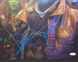 Michael Rooker and Sean Gunn autographed 16x20 canvas JSA COA