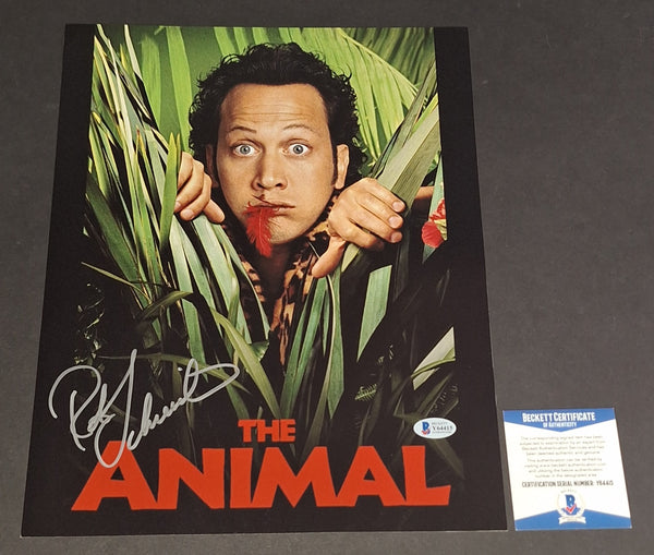 Rob Schneider autographed 11x14 Beckett COA
