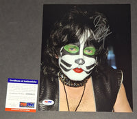 Eric Singer autographed 8x10 PSA/DNA COA