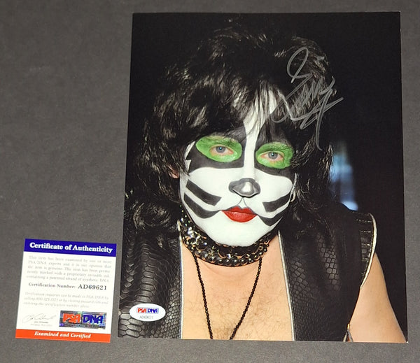 Eric Singer autographed 8x10 PSA/DNA COA