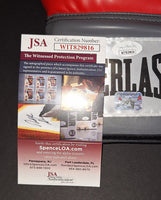 Mike Tyson autographed boxing glove JSA Witness COA