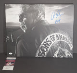 Ron Perlman autographed 16x20 canvas JSA COA