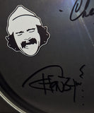 Cheech and Chong autographed drumhead Beckett Witness COA
