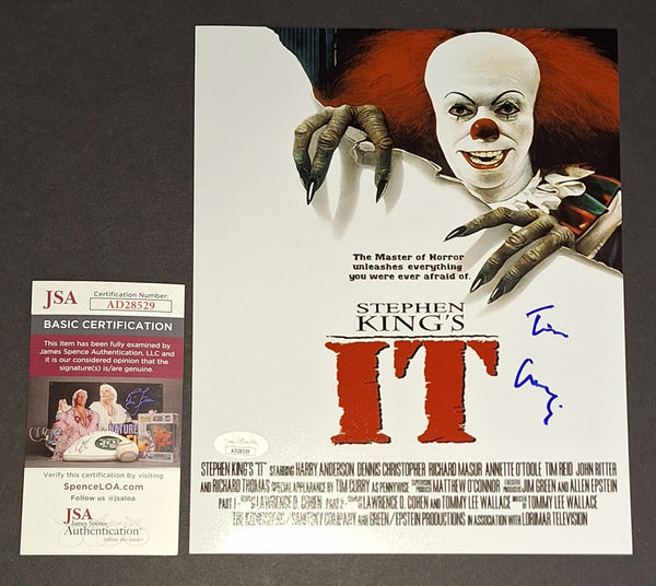 Tim Curry autographed 8x10 JSA COA