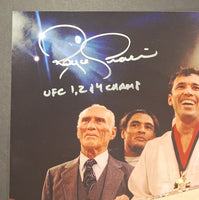 Royce Gracie autographed 11x14 JSA COA