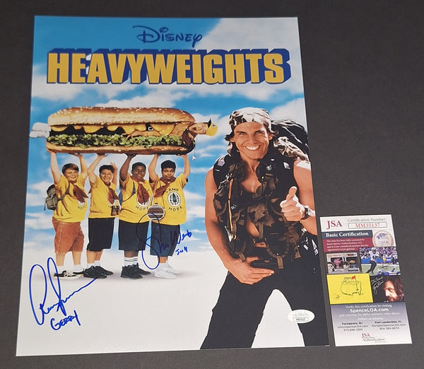 Shaun Weiss and Aaron Schwartz autographed 11x14 JSA COA
