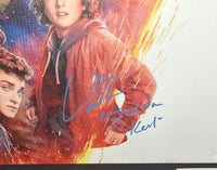 Superman & Lois autographed cast 16x20 canvas JSA COA