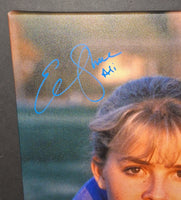 Ralph Macchio and Elisabeth Shue autographed 16x20 canvas JSA COA