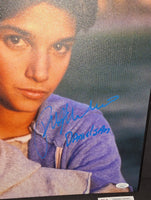 Ralph Macchio and Elisabeth Shue autographed 16x20 canvas JSA COA