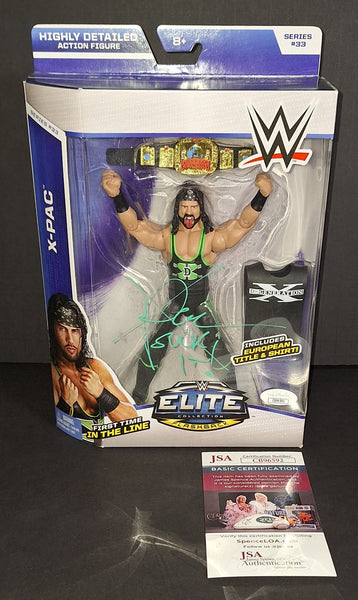 X-Pac autographed action figure JSA COA