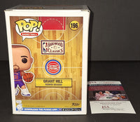 Grant Hill autographed Funko JSA COA