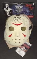 Tom Morga autographed mask JSA COA